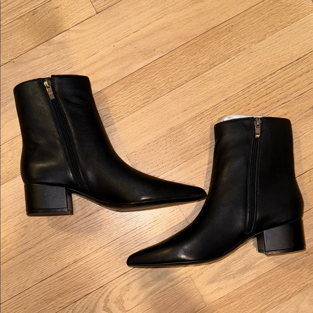 Marc Fisher Black Ankle Boots